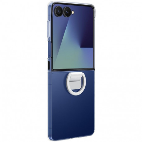 Mobiili tagakaas Samsung Galaxy Flip7 Ring, läbipaistev