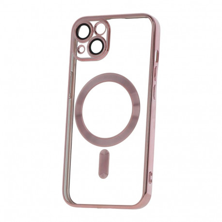 Mobiili tagakaas Setty Galaxy A56 Color Chrome Magsafe, roosakuld