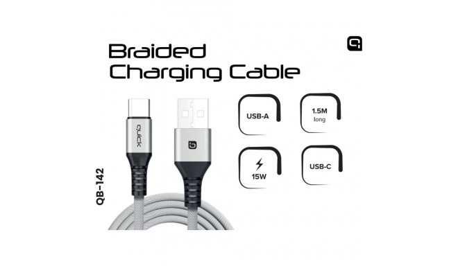 USB kaabel Quick USB to USB-С 1.5m