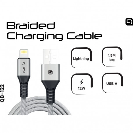 USB kaabel Quick USB to Lightning 1.5m