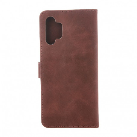 Kaardivahega mobiiliümbris Setty Galaxy A16 4G/5G Wallet Smart Velvet, pruun