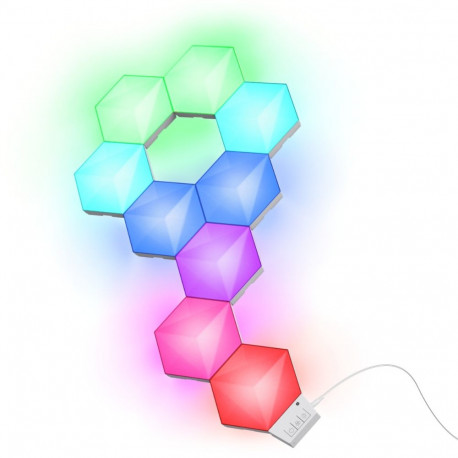 Valguspaneelid Trust GXT902 VYBZ RGB HEXAGON LIGHT PANELS