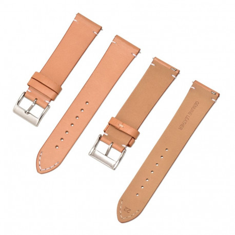 Kellarihm Trendybay Universaalne 22mm, nahk, kollane