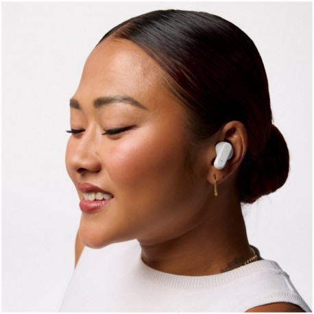Kõrvaklapid Skullcandy Dime Evo, valge/oranž