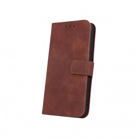 Kaardivahega mobiiliümbris Setty Redmi Note 13 4G Wallet Smart Velvet, pruun