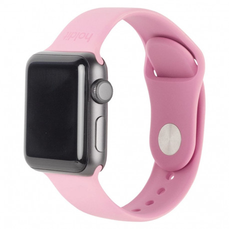Kellarihm Holdit Apple Watch 42/44/45/49mm, silikoon, roosa