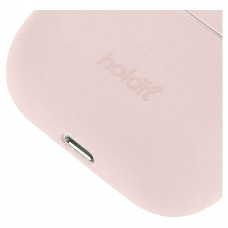 Airpods 3 laadimiskarbiümbris Holdit silikoon, Blush Pink
