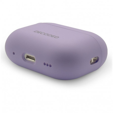 Airpods Pro laadimiskarbiümbris Decoded AirCase Pro (1/2 gen), silikoon, Lavender
