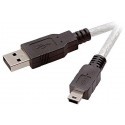 Vivanco kaabel USB - miniUSB 1,8m (45231)