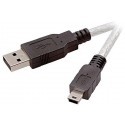 Vivanco cable USB - miniUSB 1.8m (45231)