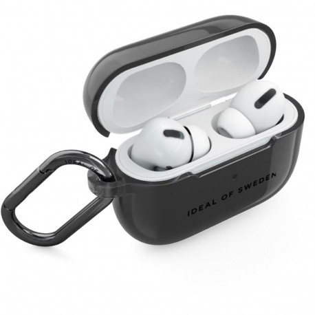 Airpods Pro laadimiskarbiümbris Ideal of Sweden (1/2 gen) Clear Case, Tinted Black