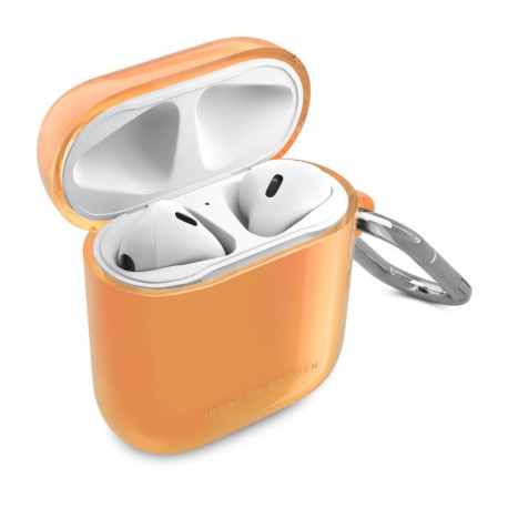 Airpods laadimiskarbiümbris Ideal of Sweden (1/2 gen) Clear Case, Orange Spritz