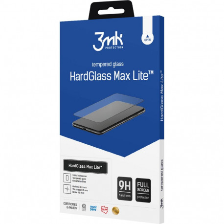 Kaitseklaas 3MK Galaxy M34 5G HardGlass Max Lite, must