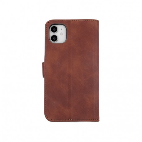 Kaardivahega mobiiliümbris Setty iPhone 7/8/SE20/SE22 Wallet Smart Velvet, pruun