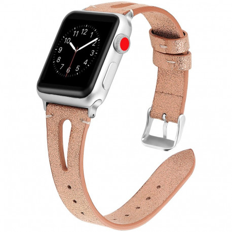 Kellarihm Trendybay Apple Watch 38/40/41/42mm nahk auk roosakuld