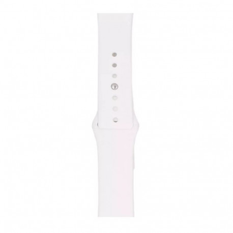 Kellarihm Trendybay Apple Watch 44/45/46/49mm, silikoon valge