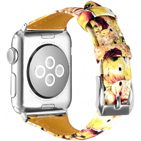 Kellarihm Trendybay Apple Watch 44/45/46/49mm, kirju, nahk
