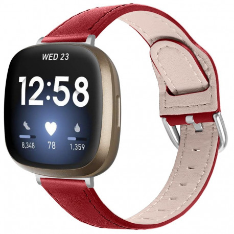 Kellarihm Trendybay Fitbit Versa 3, punane
