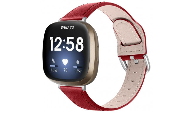 Kellarihm Trendybay Fitbit Versa 3, punane