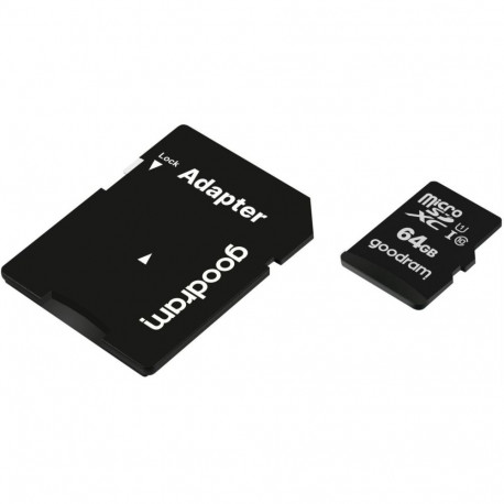 Mälukaart Goodram 64GB MicroSDXC + adapter