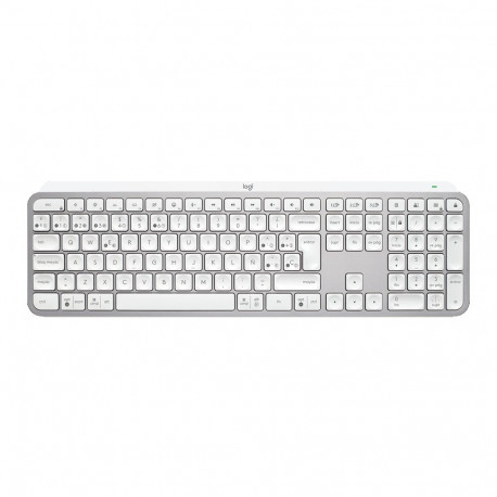 LOGITECH MX Keys S Bluetooth Illuminated Keyboard - PALE GREY - US INT'L
