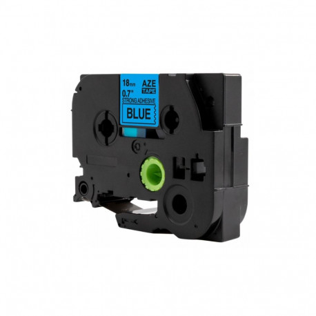 Compatible tape Brother TZe-S541 Strong 18mm Black on Blue