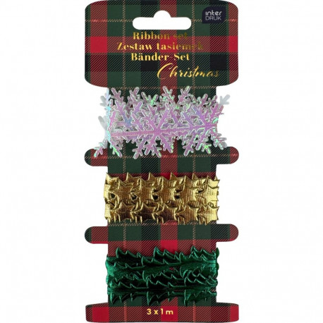 Kinkepaela komplekt Christmas 3x1m Interdruk