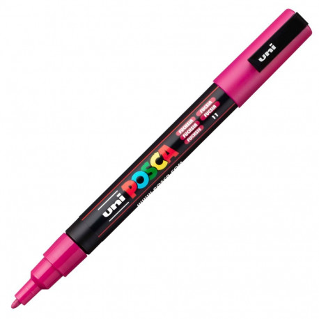 Marker UNI Posca PC3M, fuksia 0,9-1,3mm