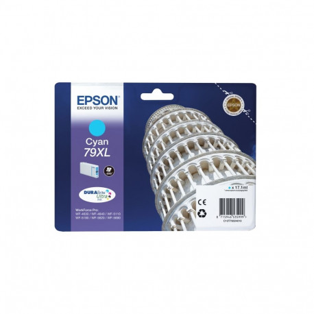 Epson 79XL (C13T79024010) Ink Cartridge, Cyan