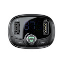 Baseus FM saatja T-Typed 3.4A /USB Flash/Micro SD/Bluetooth