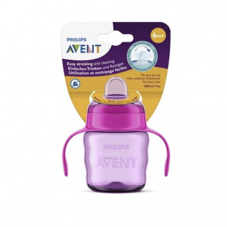 Philips Avent Easy Sip Baby’s Training Cup 6m+ 200ml Pink