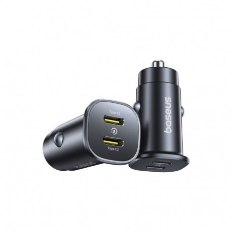 Baseus GoTrip Car Charger C+C / QC 3.0 / 30W