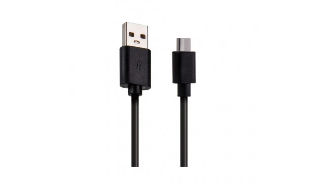 Setty Cable USB-A - microUSB / 1m / 2A / black