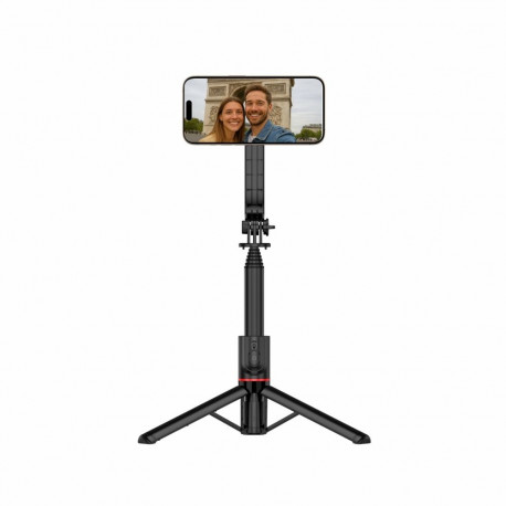 Swissten Bluetooth Selfie Stick Tripod (compatible with MagSafe)
