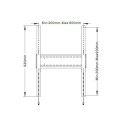Multibrackets MB-0940 TV wall fixed mount up to 110" / 125kg