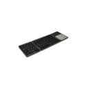 RoGer B033 Compact Bluetooth keyboard with touchpad