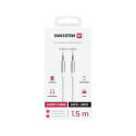 Swissten Textile AUX Audio Cable 1.5m