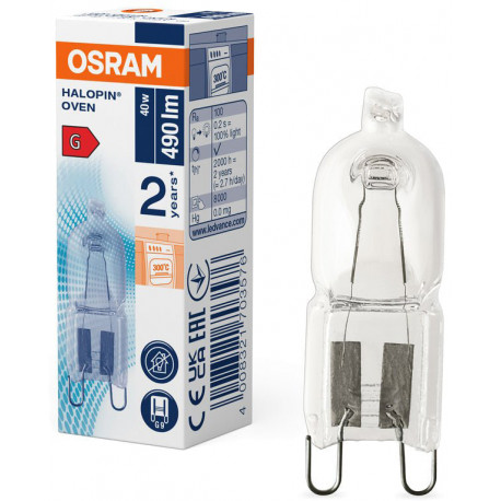Osram halogeenlamp G9 40W 230V