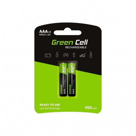 GreenCell GR07 Rechargeable Battery AAA HR03 950mAh (NiMH) / 2pcs