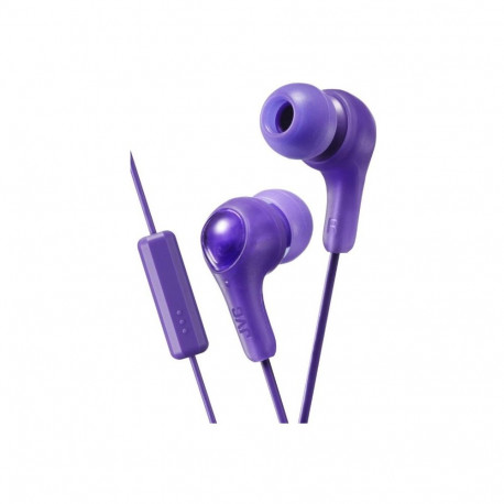 JVC HA-FX7M-V-E Gumy Plus headphones with remote & microphone