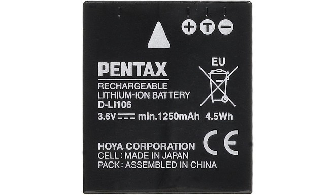 Pentax akumulators D-LI106