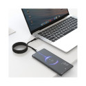 Swissten Magnetic USB-C Data Cable Self-Winding 60W 1m