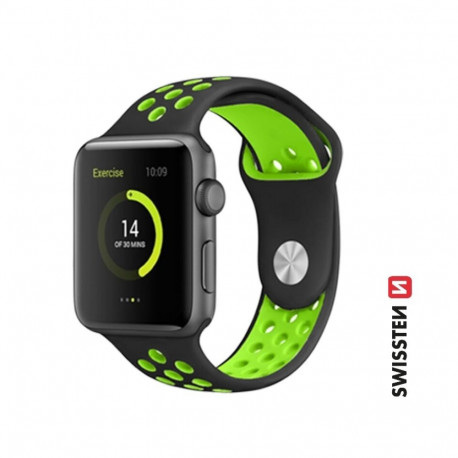 Swissten Sport Silicone Band for Apple Watch 42 / 44 / 45 / 49 mm