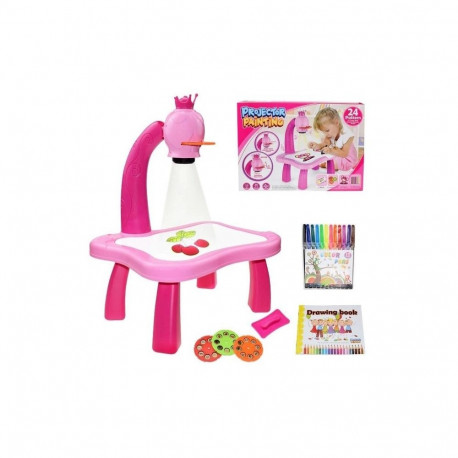 RoGer YM6776 Drawing projector with 24 slides and table