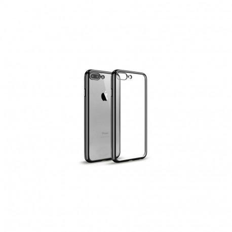 Mocco Electro Jelly Silicone Case for Apple iPhone 11 PRO Transparent - Black