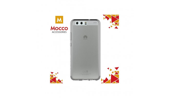 Mocco Ultra Back Case 0.3 mm Silicone Case for Huawei P8 Lite / P9 Lite (2017) Transparent-Black