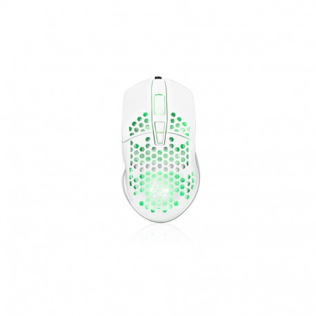 Logic Wired LM-STARR-ONE-LIGHT Gaming Mouse with USB / 1.8m / 6400 DPI / White