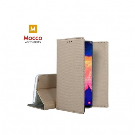Mocco Smart Magnet Book Case For Apple iPhone 12 Pro Max Gold