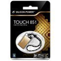 Silicon Power 8 Гб Touch 851 золотистая