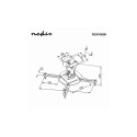 Nedis PJCM100BK Projector Ceiling Mount 360 ° Max 10kg